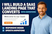 build a saas landing page that converts with animations