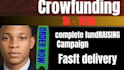 do crowd funding campaign creation and promotion kickstarter