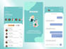 build a messaging app, snapchat clone app, facebook app, tiktok clone app