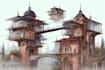 do a high quality architecture illustration
