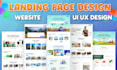do figma design, website ui design, figma ui ux design, website mockups