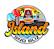 make a creative unique island sno bliz logo