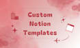 design an aesthetic notion template for college success