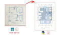 redraw 2d floor plan in autocad