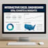 create dynamic excel dashboard with interactive charts