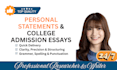 perfect your personal statement and application essay