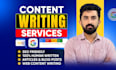 write SEO optimized content for your website that sells