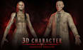 do 3d game character modeling and 3d rigging