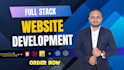 be full stack web developer, frontend, backend, web development