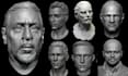 sculpt realistic 3d head model 3d bust model 3d miniature model figure printing