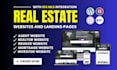 build realtor, agent real estate website with idx mls integration in wordpress
