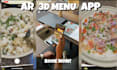 build a custom 3d ar menu for restaurants