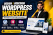 design a professional wordpress website or web design