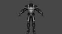 game ready flash thompson venom low poly 3d model,pbr textures,fantasy character