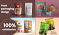 do product packaging design, food packaging design, pouch design, tea packaging