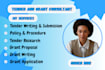 provide professional tender writing and bid proposal writing services
