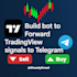forward tradingview alerts to telegram via a custom bot