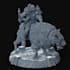 sculpt 3d action figure 3d miniature dnd figure warhammer 40k in zbrush blender