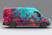 design a custom vehicle wrap, car
