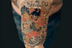 make a traditional japanese irezumi tattoo