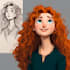 draw you a beautiful portrait in disney cartoon