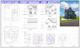 create architectural drawing, permit blueprint in chief architect very fast