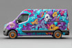 do unique, professional car, van, vehicle wrap design