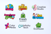 create  chocolate, sweets, ice, chamoy, snacks, food logo