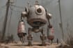 make it a sci fi robot concept art for you