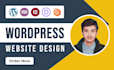 build a professional modern and responsive wordpress website