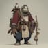 make a fantasy horror and fantasy horror character art