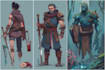 paint fantasy illustration and character design