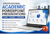 design professional powerpoint presentations and PPT slides