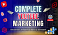 be your youtube channel optimization manager with SEO