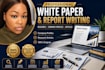 research and write white papers, company profiles, reports and articles