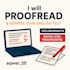 rewrite, rephrase or proofread your english text