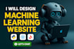 design a machine learning website with python, react, and streamlit