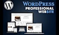 wixify design, redesign, wordpress website, business website landing page design
