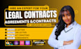 draft contract drafting, legal contract, demand letter, review