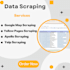 do python data scraping and data mining from any website