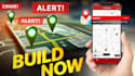develop criminal alert app, incident tracking, emergency app, disaster alert app