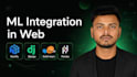 develop django, react web app with ml integration
