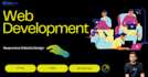 develop a professional full stack website with modern UI