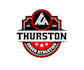 design beautiful thurston cheer athletics logo