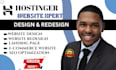 hostinger website design hostinger website redesign hostinger website design