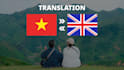 translate from english to vietnamese and vice versa