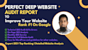 deep website audit report to identify seo technical issues