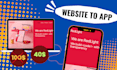 convert website to app, android app and ios app, mobile app