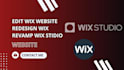 edit wix studio website rebuild wix editor wix responsive fix mobile wix layout