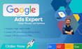 setup, manage, and optimize google ads adwords PPC campaigns